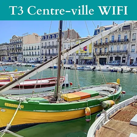 St Martial Centre, Clim Apartment Sete